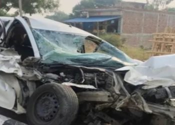 किछौछा शरीफ से लौटते श्रद्धालुओं की भीषण सड़क दुर्घटना, पलामू के 4 लोगों की दर्दनाक मौत