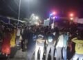 तेज रफ्तार हाइवा ने महिला को कुचला, मौके पर मौत-स्पीड ब्रेकर की उठी मांग