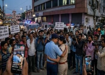 झारखंड पुलिस की वर्दी में इश्क़ का ऐसा खुमार! ‘रंगीन तस्वीरों’ ने मचाया बवाल