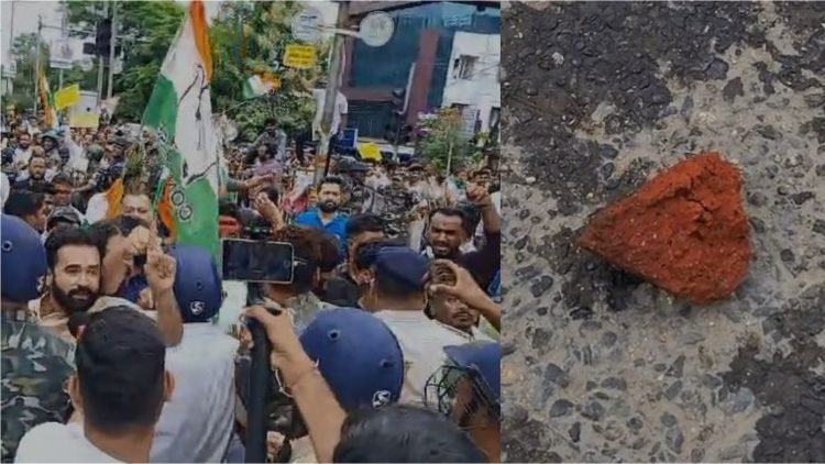 Breaking News: रांची में भाजपा कार्यालय घेराव के दौरान बवाल! कांग्रेस-भाजपा कार्यकर्ताओं में झड़प, पुलिस ने किया लाठीचार्ज