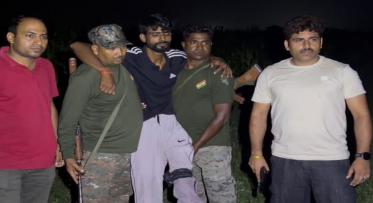 हजारीबाग में बड़ी मुठभेड़-गैंगस्टर प्रिंस खान के गुर्गे के पैर में लगी गोली, गिरफ्तार
