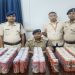 धनबाद रेलवे स्टेशन पर 66.75 लीटर शराब बरामद, तस्कर फरार