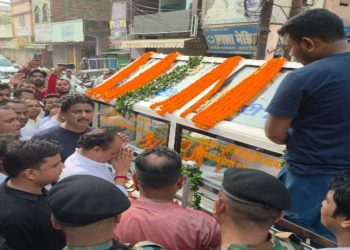 सुदिव्य सोनू के निधन पर भावुक हुए इरफान अंसारी, अंतिम दर्शन के दौरान रो पड़े
