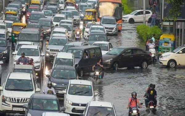 Heavy rain in Jharkhand