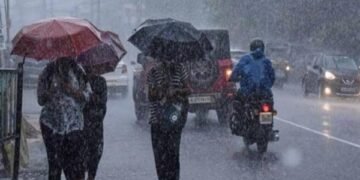 झारखंड के कई जिलों में बारिश का अलर्ट, सिमडेगा और पाकुड़ रेड जोन में