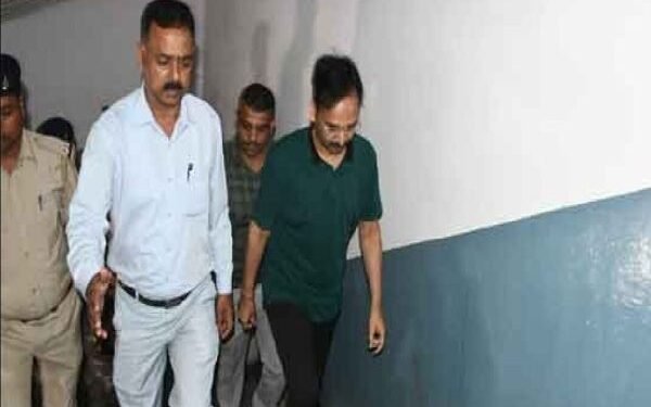 IAS Vinay Chaubey and officer Gajendra Singh in 15-day judicial custody