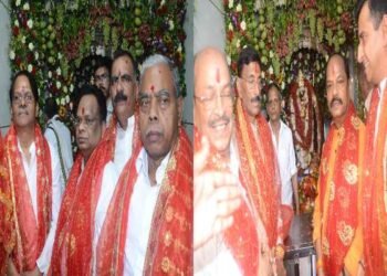 Bada Puja 2024: Festival of faith and devotion in Doranda, former Chief Minister Raghuvar Das and Congress leader K Raju visited the mother