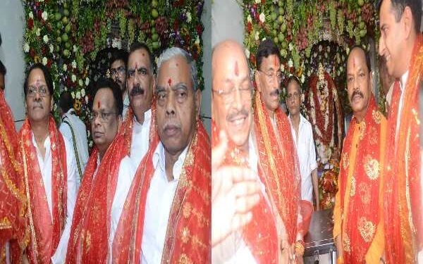 Bada Puja 2024: Festival of faith and devotion in Doranda, former Chief Minister Raghuvar Das and Congress leader K Raju visited the mother