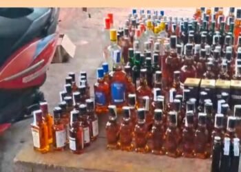 Liquor of various brands