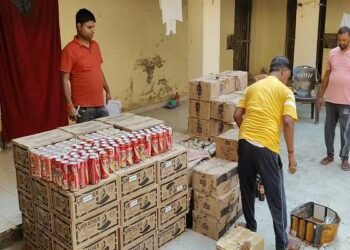 A new method of alcohol smuggling exposed