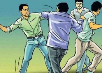 There was a fight between two parties in Gulzar Bagh of Loyabad, two arrested