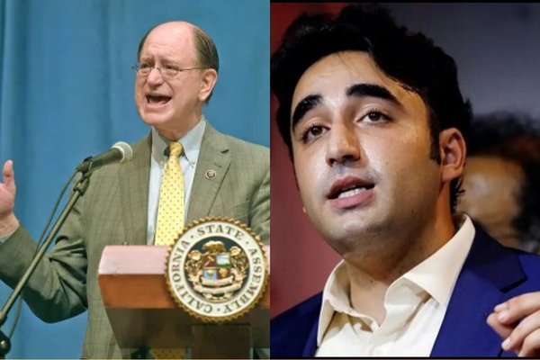 ब्रैड शेरमन और बिलावल भुट्टो