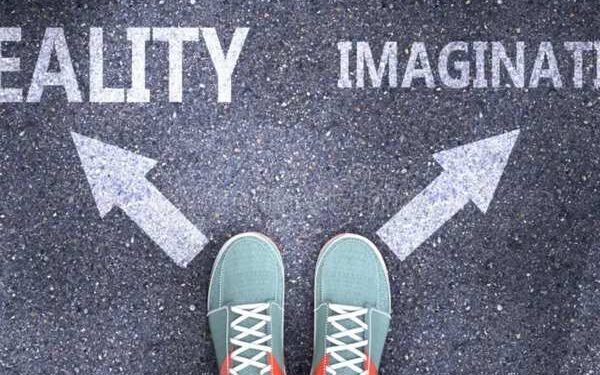 reality vs imagination