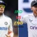 india vs england test series