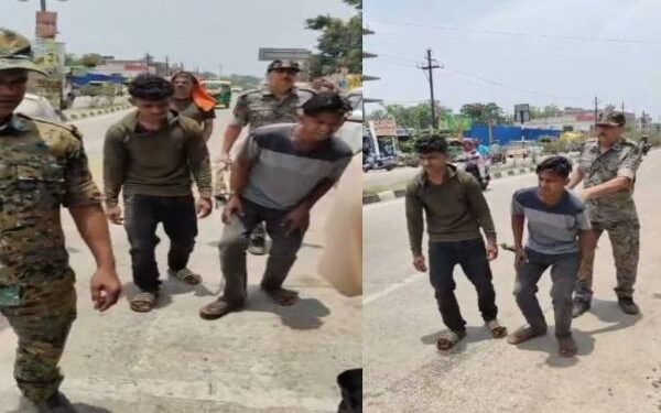 Parade takes revenge for stone pelting! A procession of miscreants was taken out at Kathal Mor