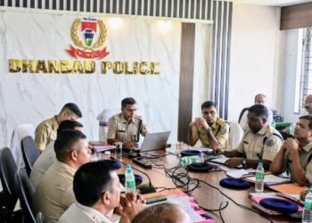 Dhanbad: SSP Prabhat Kumar held monthly crime review meeting, gave strict instructions to police stations