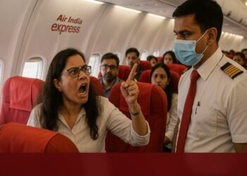 Female doctor created ruckus in Air India Express Flight, threatened to crash the flight