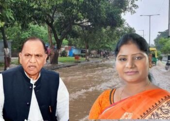 Congress attacks BJP over waterlogging: Former mayor and MLA held responsible for waterlogging in Ranchi