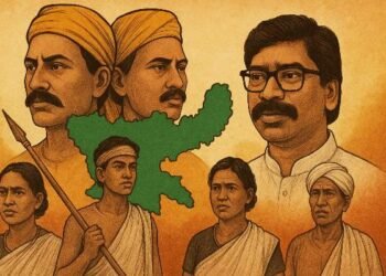 Political flames of Jharkhand rising from Bhognadih, new turn of tribal leadership in Jharkhand politics