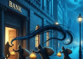 Thieves looted the bank using black magic! Escaped with gold worth 52 crores