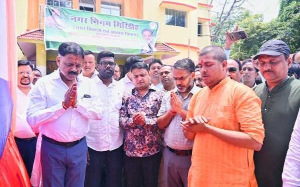 Foundation stone of 45 urban development projects laid in Giridih at a cost of Rs 7 crore, drinking water crisis will be resolved