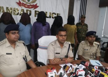 Big action by Dhanbad Police: Bike thief gang busted, 21 stolen bikes recovered, 5 criminals arrested