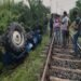 tractor accident on railway track