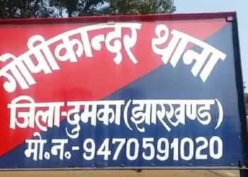 दुमका के गोपीकांदर थाना क्षेत्र के अरिचुवा गांव में पांच नकाबपोश बदमाशों ने एक किराना दुकानदार और उसके परिवार को बंदूक की नोंक पर बंधक बनाकर लूटपाट की।