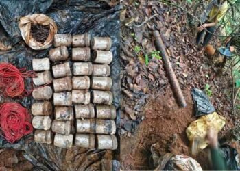 चाईबासा में नक्सलियों की बड़ी साजिश नाकाम, जंगल से बरामद हुए 30 IED बम