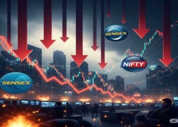 Share Market Update: सप्ताह के आखिरी दिन सेंसेक्स 388 अंक टूटा, निफ्टी में भी गिरावट