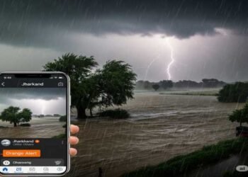 Heavy rain continues to wreak havoc in Jharkhand: Orange alert in 5 districts, weather to clear from this day