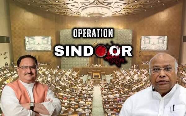 ऑपरेशन सिंदूर पर संसद में घमासान: खड़गे का हमला, नड्डा बोले- चर्चा से नहीं भागेगी सरकार