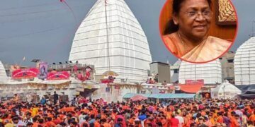 राष्ट्रपति दौरे से पहले देवघर प्रशासन एक्शन में, दीक्षांत समारोह की तैयारी का लिया जा रहा जायजा