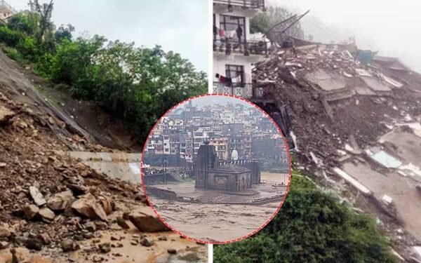 बादल फटने से हुई भारी तबाही, मंडी में जनजीवन हुआ ठप