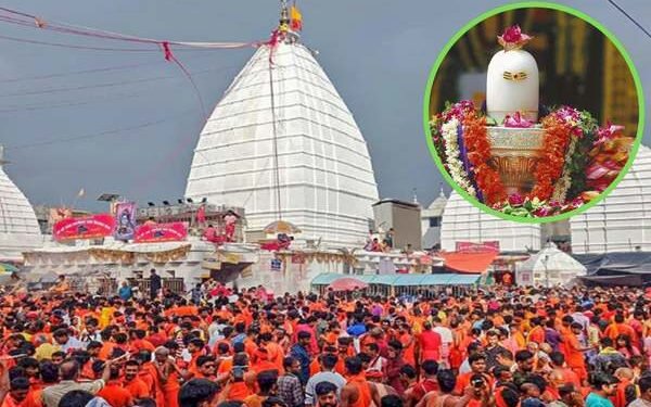 शिव नाम से गूंजी पूरी नगरी:11 जुलाई को देवघर में श्रावणी मेला का हुआ शुभारंभ,पहले ही दिन पर भारी मात्रा में लोगों की उमड़ी भीड़