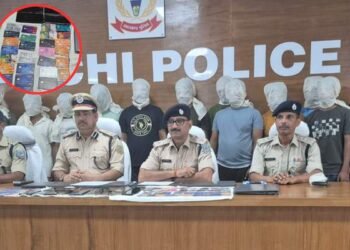 रांची: बरियातु में ऑनलाइन गेमिंग–जुआ का भंडाफोड़, 14 युवक गिरफ्तार