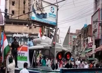 रांची के मोहर्रम जुलूस में दिखी ऑपरेशन सिंदूर की झलक