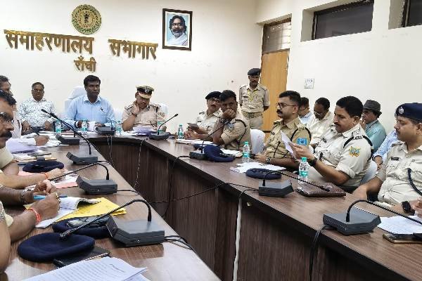 Central Peace Committee meeting in Ranchi regarding Muharram, monitoring will be done through social media and drones