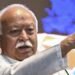 Politics heated up over Mohan Bhagwat's '75 years retirement' comment, whose words were these statements actually?