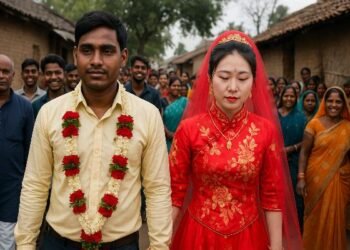 Bihari boy brought bride from China, heated discussion in the village – watch video