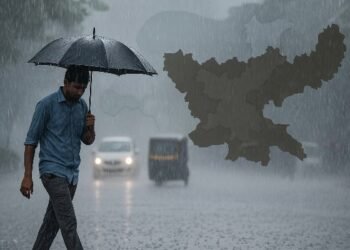 Monsoon becomes active again in Jharkhand, alert for heavy rain in next 48 hours