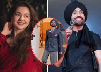 After supporting Pakistani actress 'Hania Aamir', Diljit Dosanjh will be seen in Indian Army uniform.