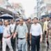 A flag march was taken out in Giridih on the occasion of Muharram, many officials including DC and SP participated in the flag march