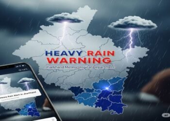Rain Alert! झारखंड के इन जिलों में होगी भारी बारिश, देखें लिस्ट