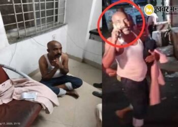 A man was roaming around wearing a burqa in a Dahi Handi event in Ranchi, police arrested him, know what is the whole matter