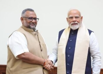 BJP State General Secretary Dr. Pradeep Verma met PM Modi, apprised him of the political and social conditions of Jharkhand