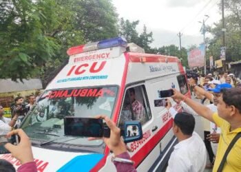 Sanjeev Singh reached court in ambulance, high alert in Dhanbad before verdict