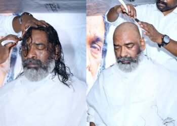 Last farewell to father, respect to the nation - Hemant Soren did his duty by hoisting the tricolor along with Dashkarma