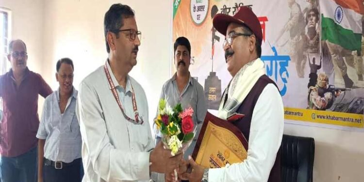 ख़बर मंत्र की ओर से स्वतंत्रता दिवस पर वीर सैनिकों और वीर नारियों का सम्मान