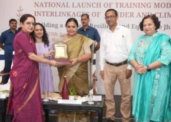 रांची में जेंडर और जलवायु परिवर्तन पर आधारित प्रशिक्षण मॉड्यूल्स का शुभारंभ, महिलाओं को मिलेगा नेतृत्व का नया अवसर